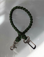 Autoanschnallgurt für Hunde aus Paracord | Zweifach gerade Ausrichtung