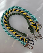 Autoanschnallgurt für Hunde aus Paracord | Klassisches Design