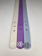 Hundehalsband Mini Pure Line | Einfarbig | optionale Personalisierung