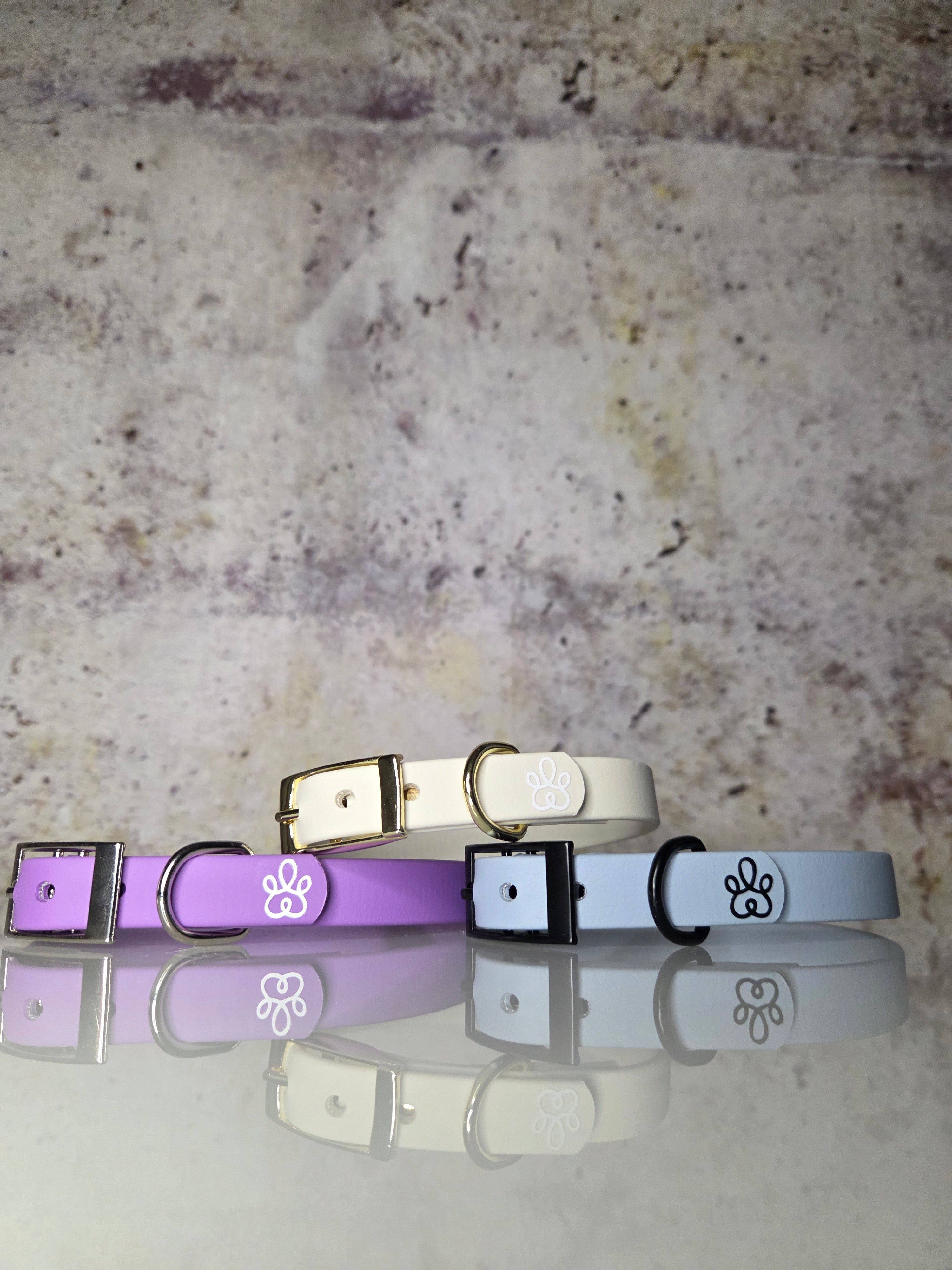 Hundehalsband Mini Pure Line | Einfarbig | optionale Personalisierung