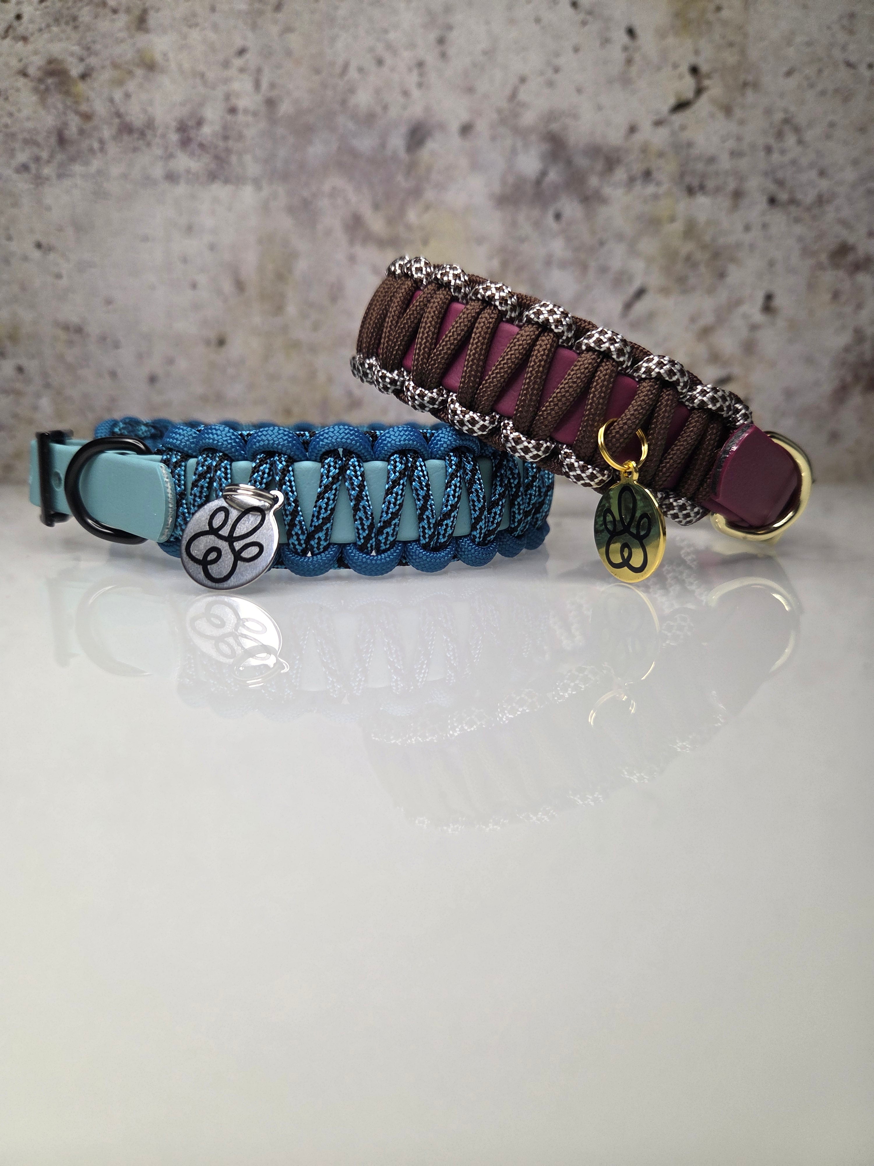 Hundehalsband Mini Classic Line | Zweifarbig