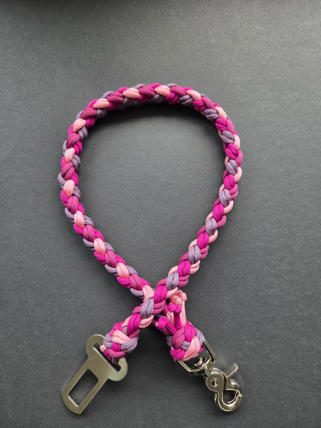 Autoanschnallgurt für Hunde aus Paracord | Klassisches Design