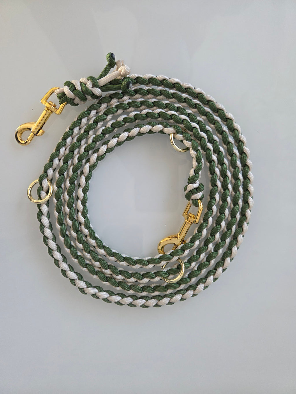 Hundeleine Mini 4 Strand Double Braid | Zweifach gerade Ausrichtung