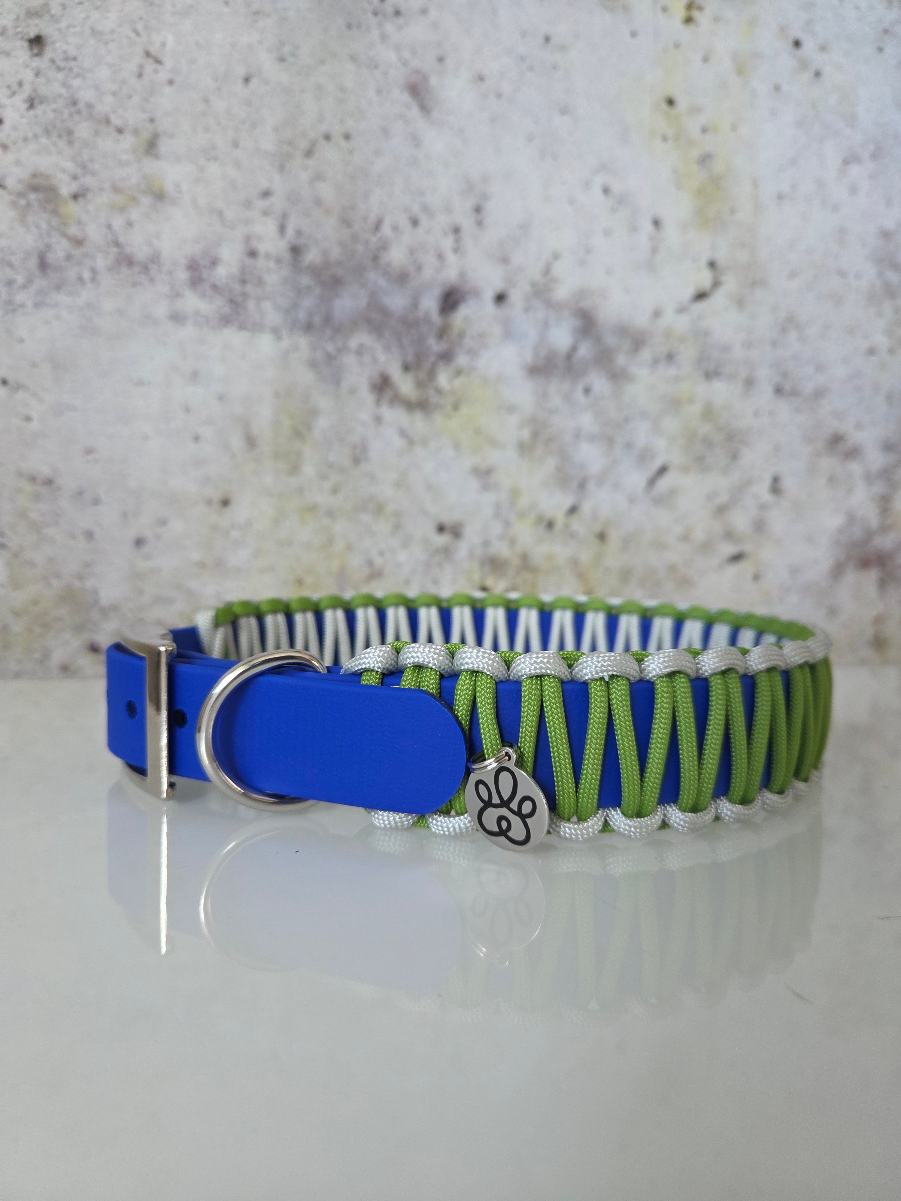 Hundehalsband Classic Line | Zweifarbig