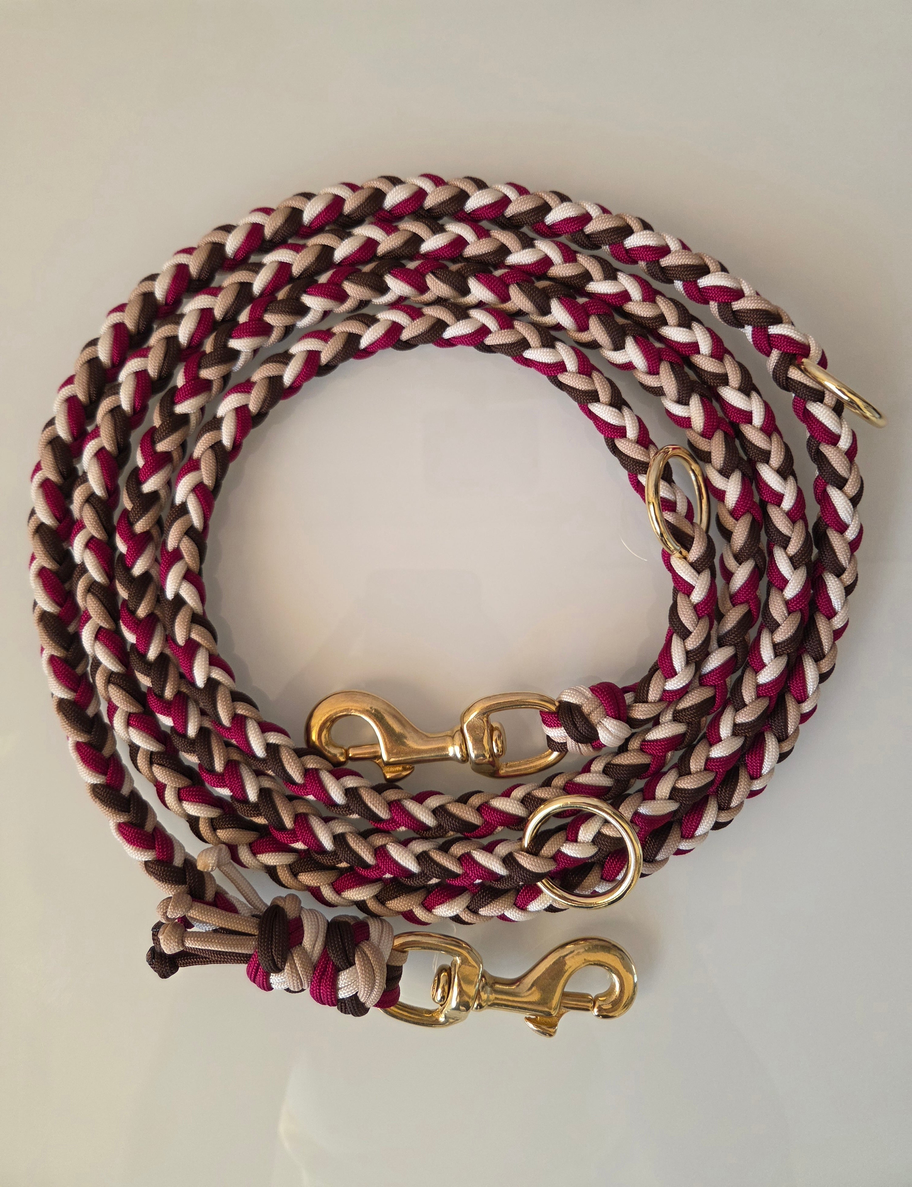 Burgundy Walnut | 4SRDB | Einfarbiger Wechsel im Doppelstrang