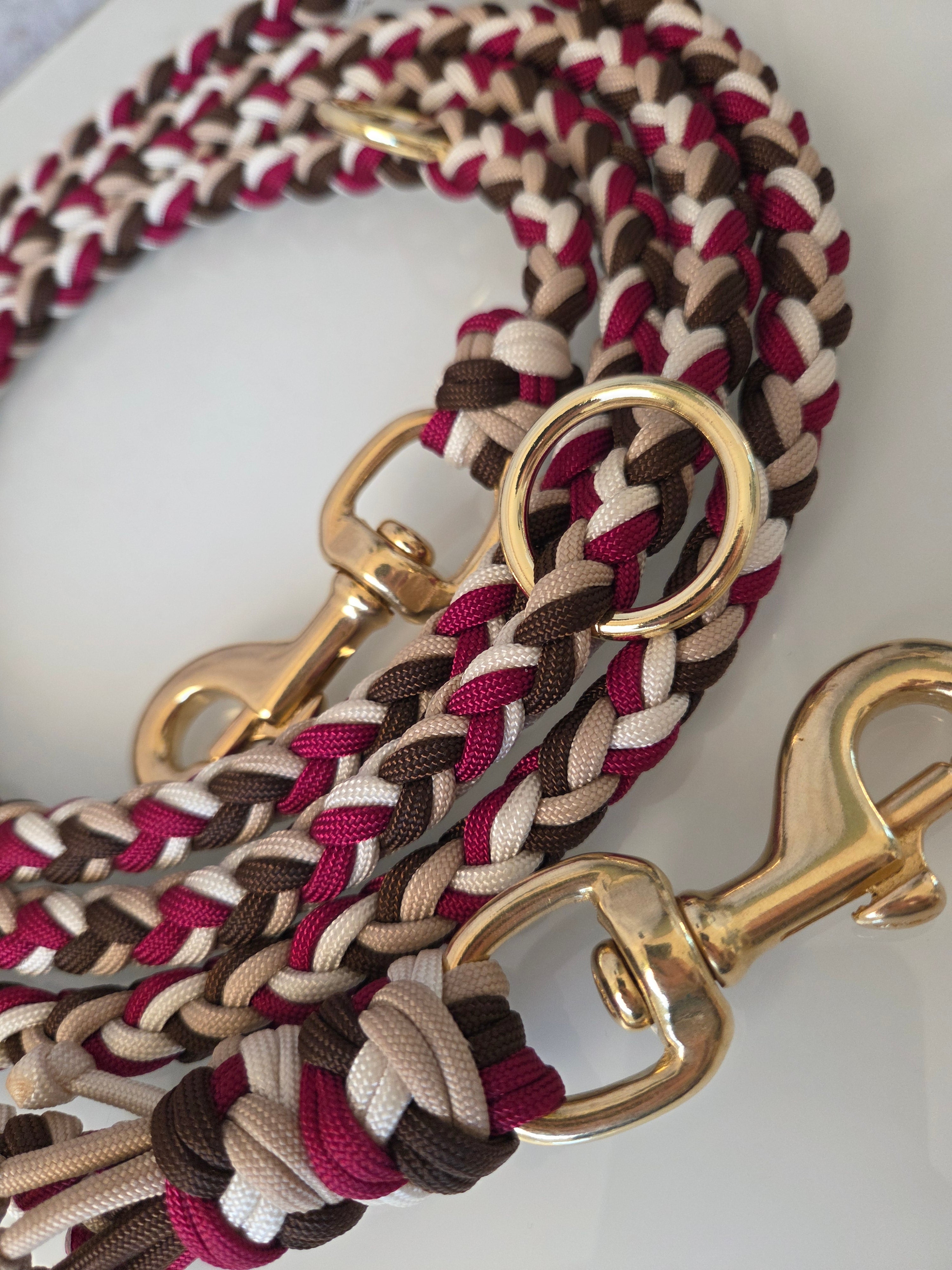 Burgundy Walnut | Messing | Set