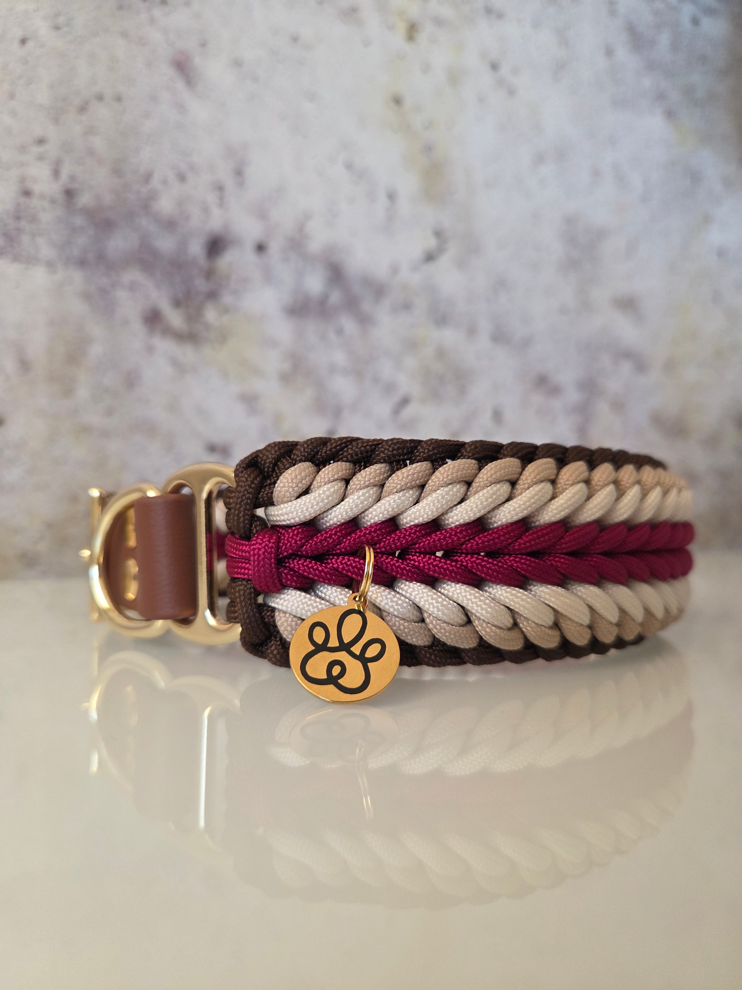 Burgundy Walnut | Messing | Set