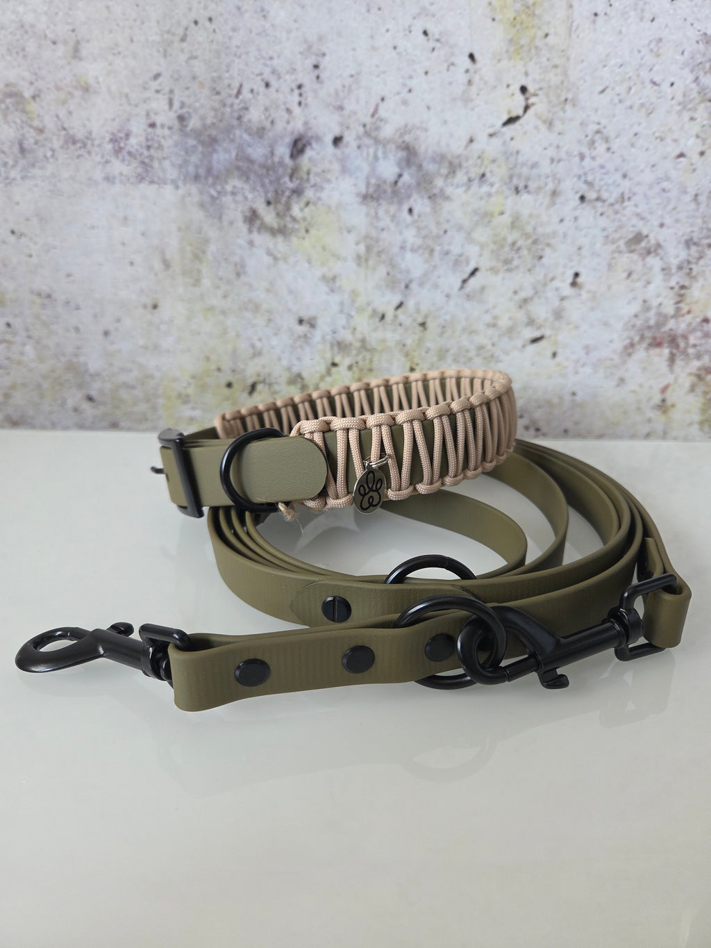 Military Olive x Mocca | Schwarz | Set