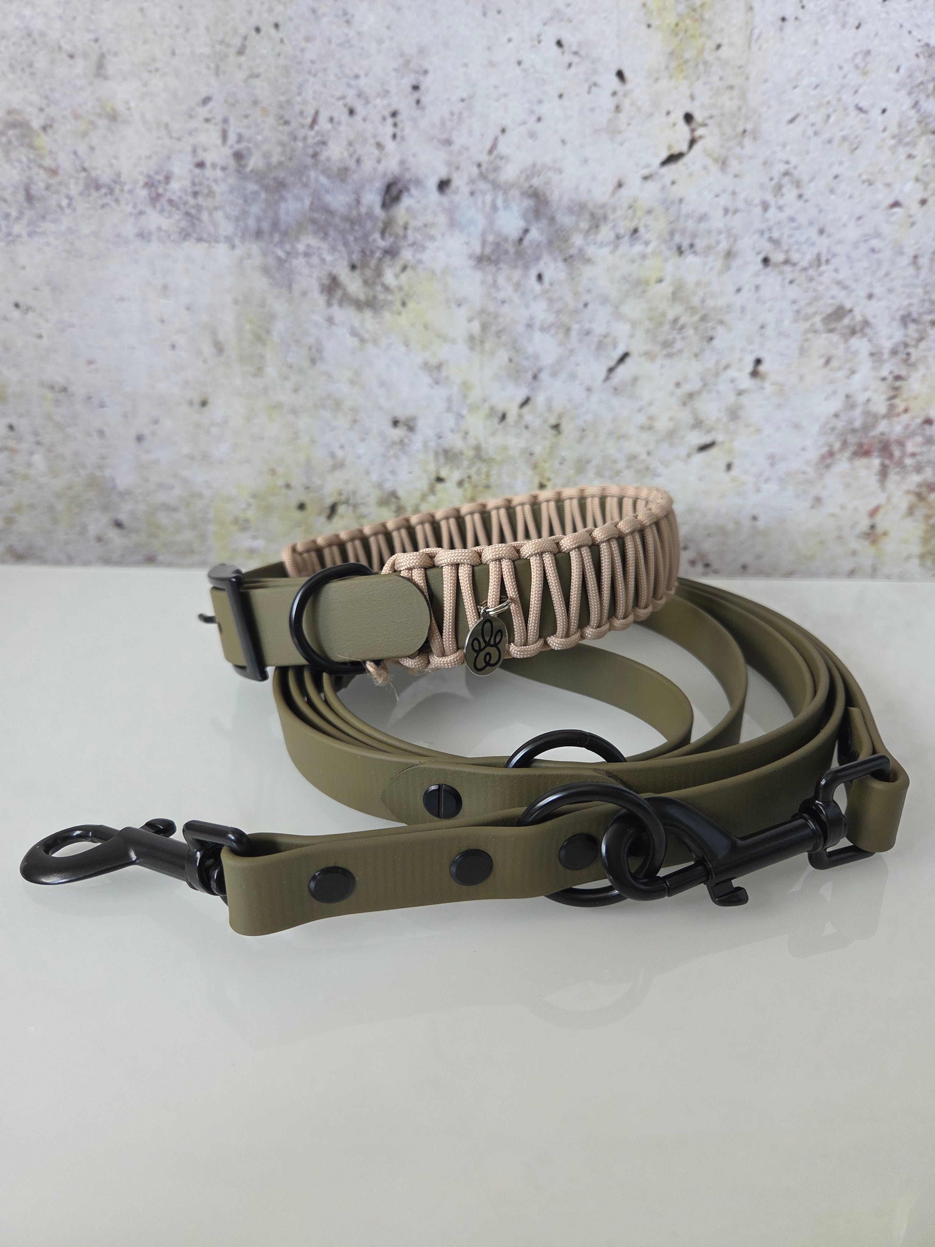 Military Olive x Mocca | Schwarz | Set