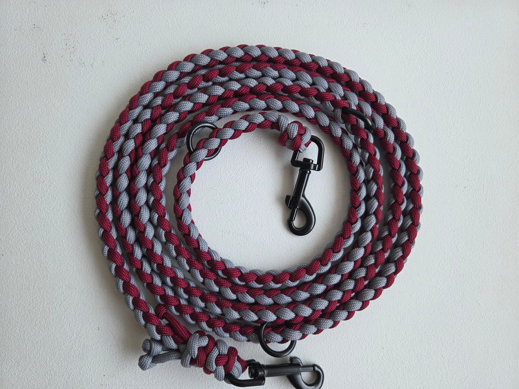 Hundeleine Mini 4 Strand Double Braid | Zweifach gerade Ausrichtung