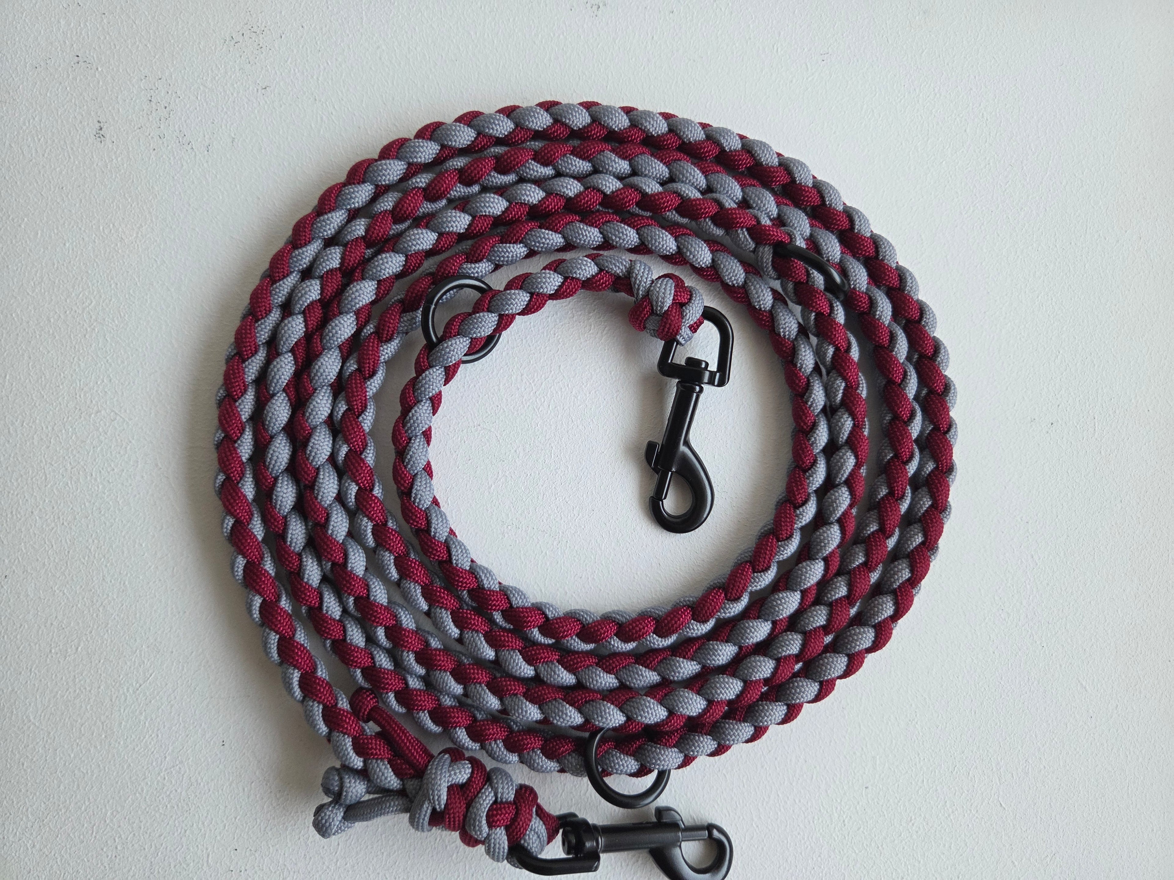 Hundeleine Mini 4 Strand Double Braid | Zweifach gerade Ausrichtung