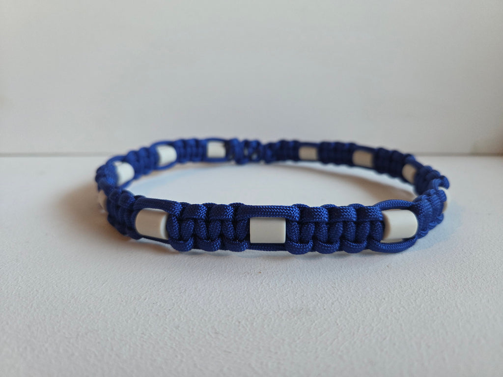 Paracord Halsband mit EM Keramik Pipes | Halskette