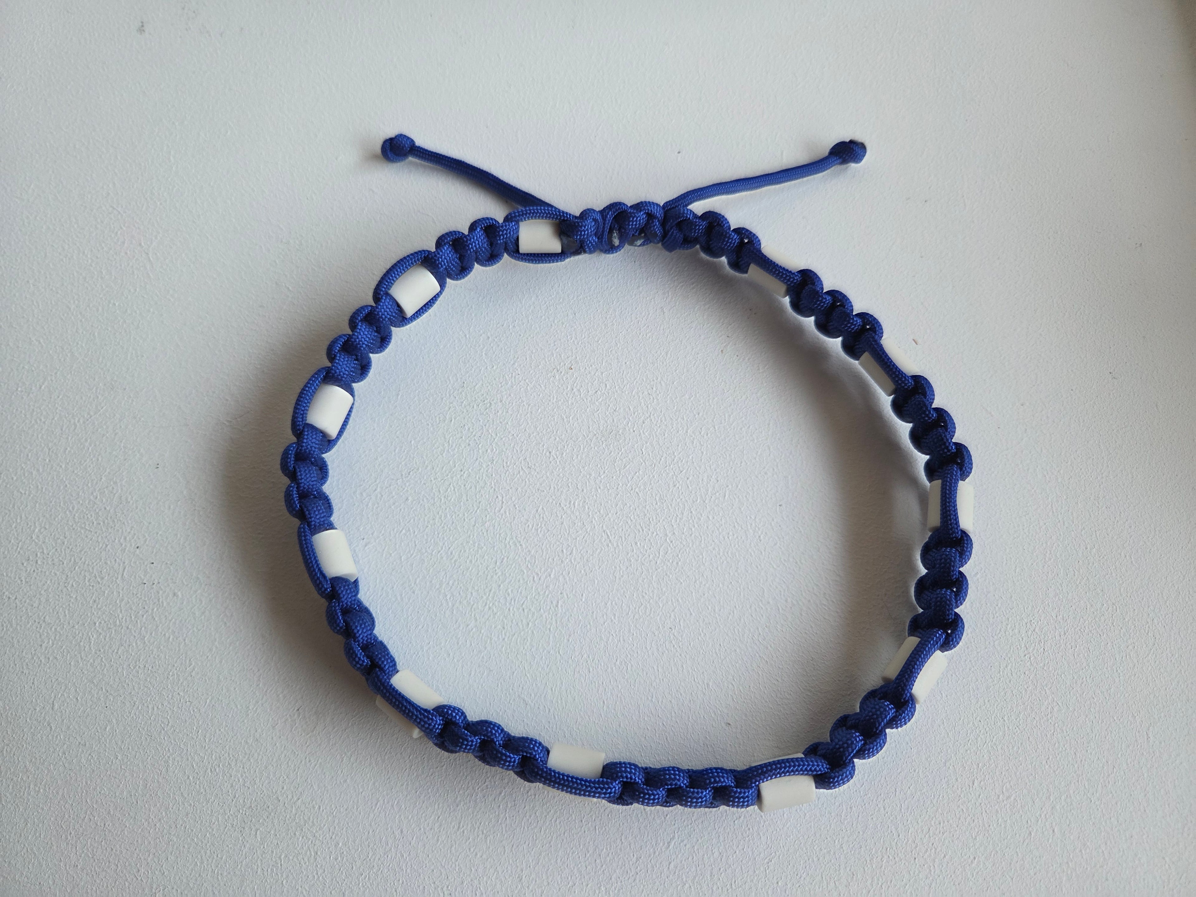 Paracord Halsband mit EM Keramik Pipes | Halskette