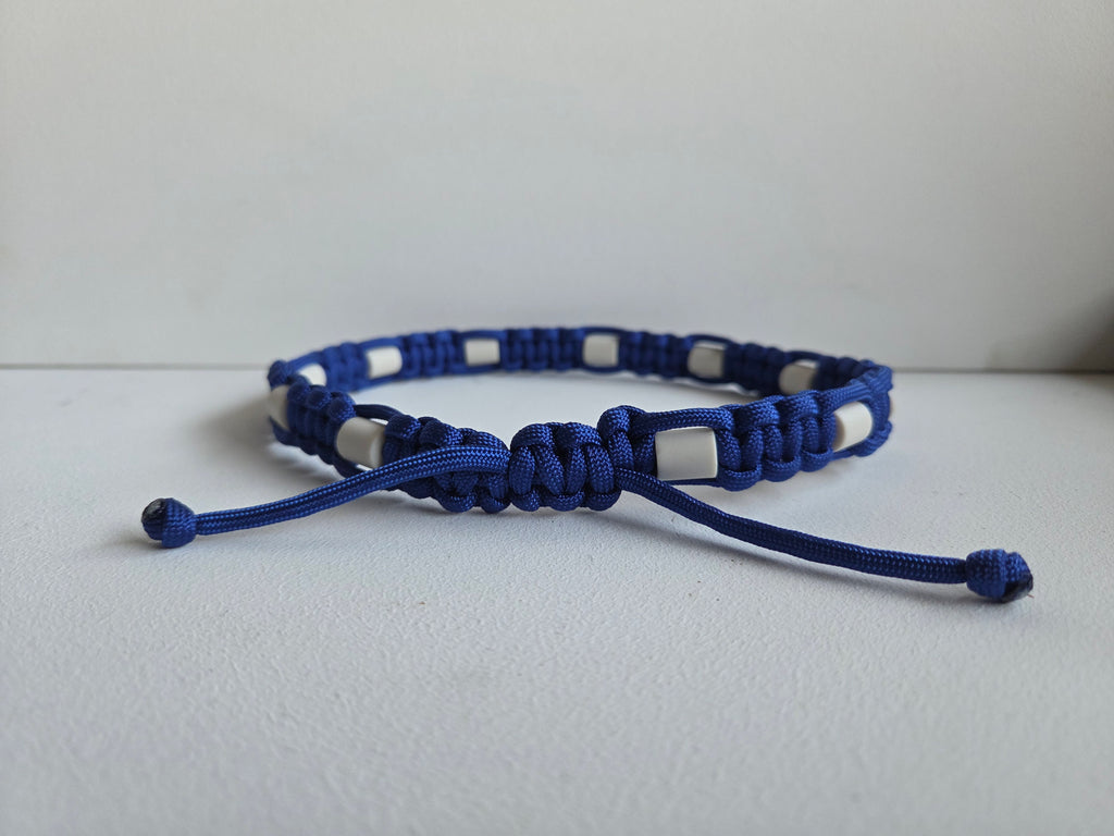 Paracord Halsband mit EM Keramik Pipes | Halskette