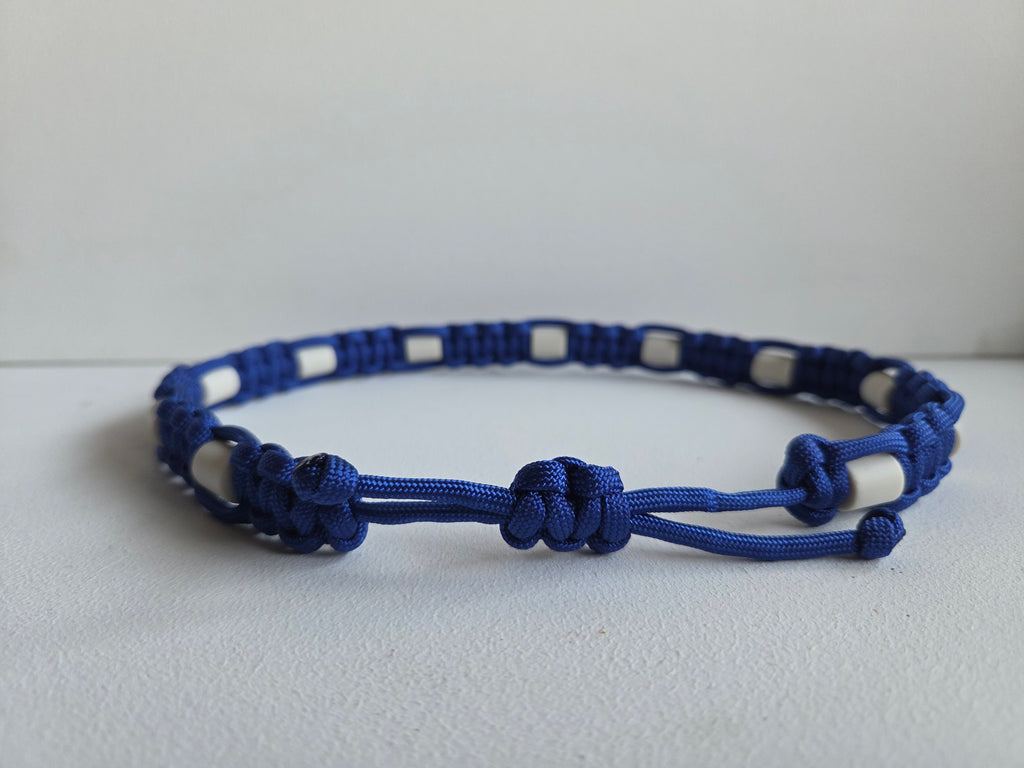 Paracord Halsband mit EM Keramik Pipes | Halskette