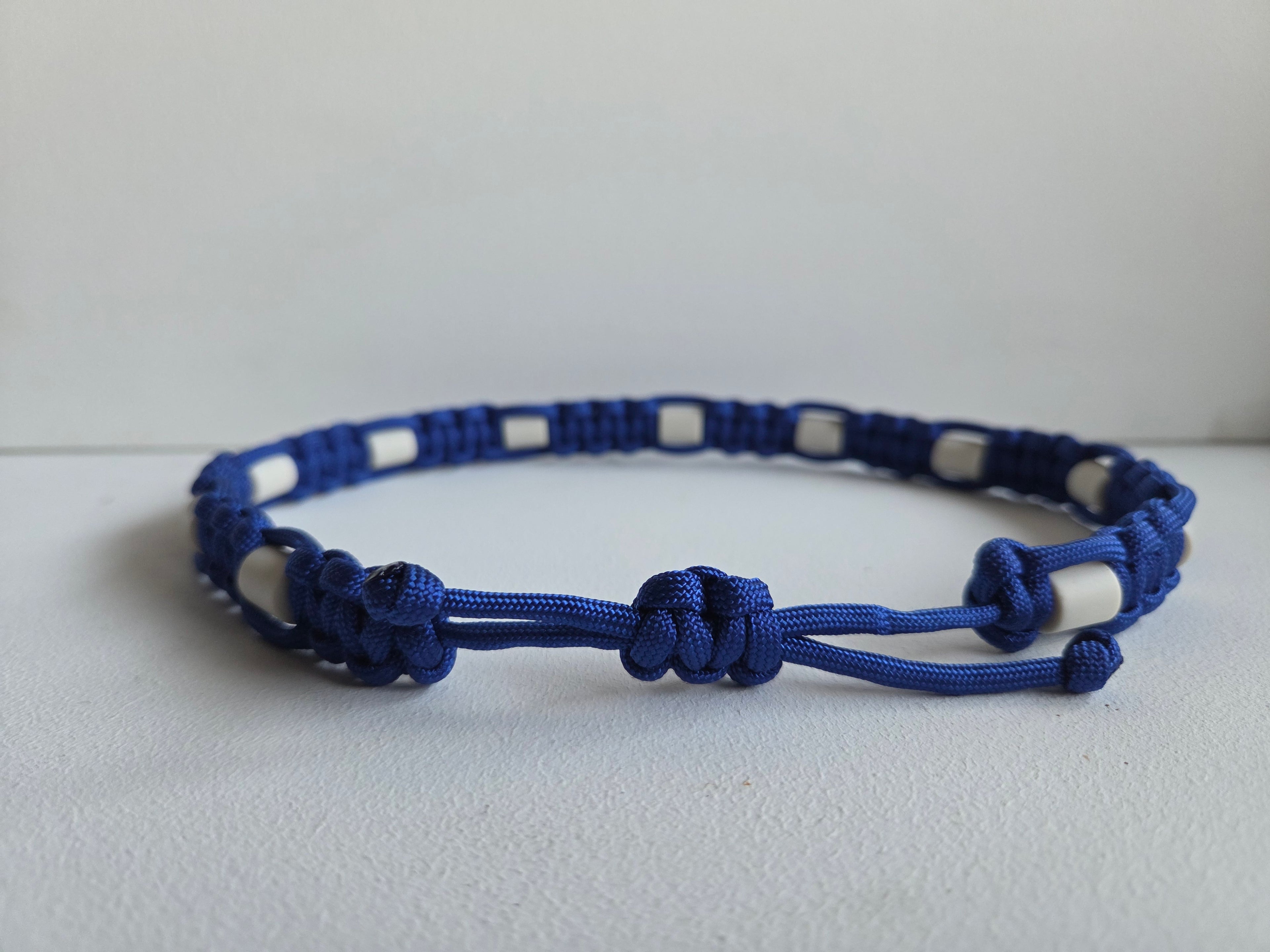 Paracord Halsband mit EM Keramik Pipes | Halskette
