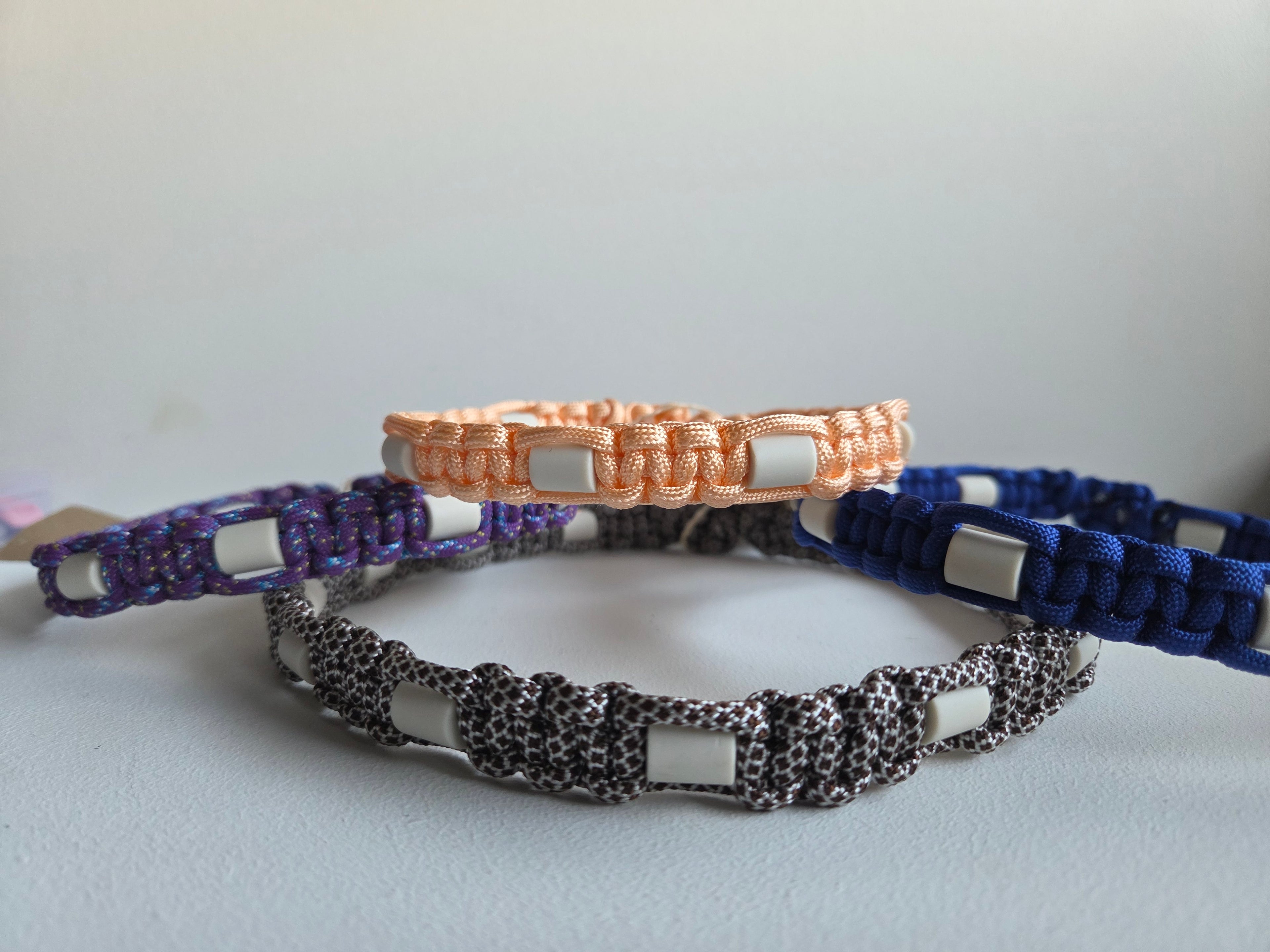 Paracord Halsband mit EM Keramik Pipes | Halskette
