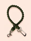 Autoanschnallgurt für Hunde aus Paracord | Zweifach gerade Ausrichtung