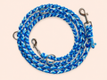 Hundeleine 4 Strand Round Double Braid | Einfarbiger Wechsel im Doppelstrang