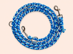 Hundeleine 4 Strand Round Double Braid | Einfarbiger Wechsel im Doppelstrang