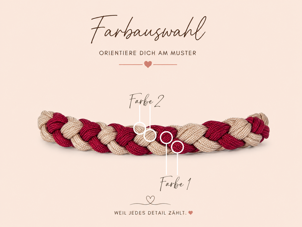 Hundeleine 4 Strand Round Double Braid | Zweifache Sprirale