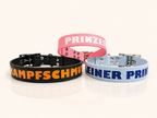 Hundehalsband Pure Line | Einfarbig | Beschriftung