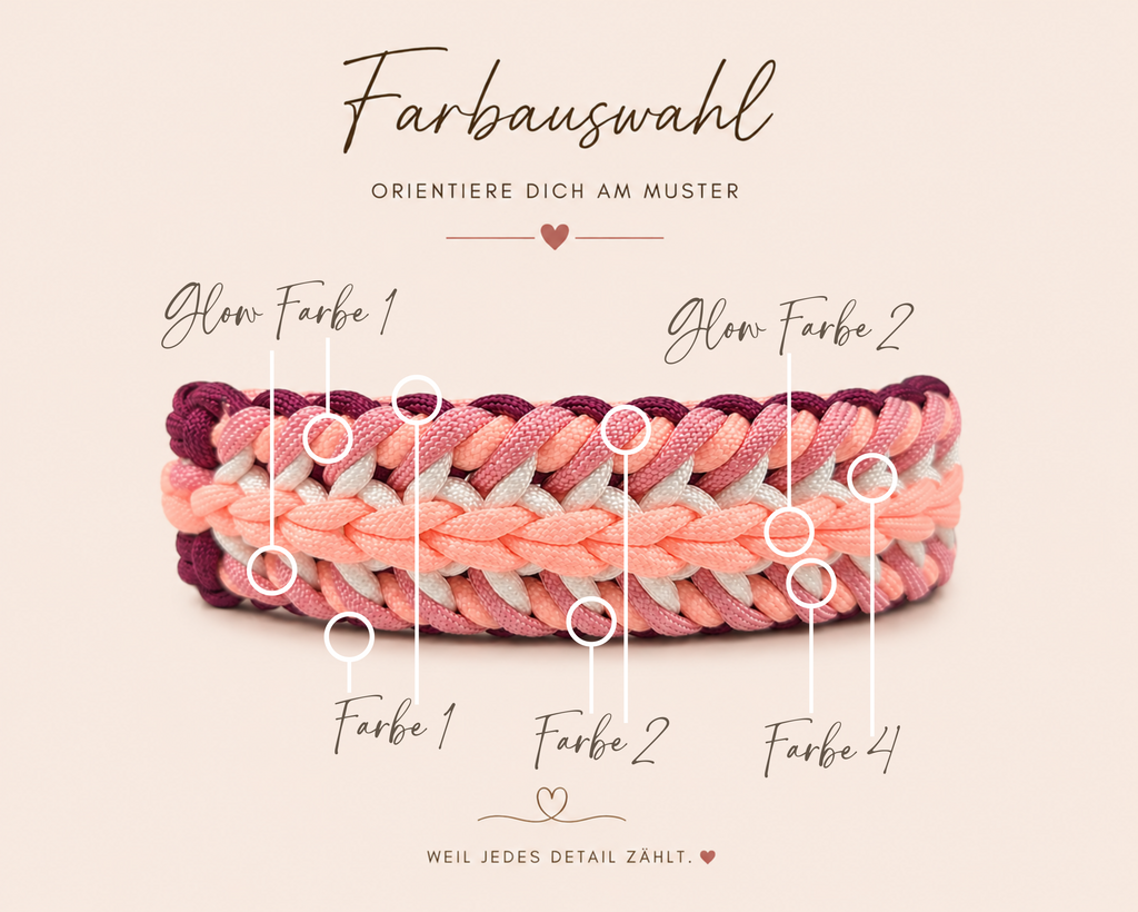 Glow Hundehalsband Amoroso