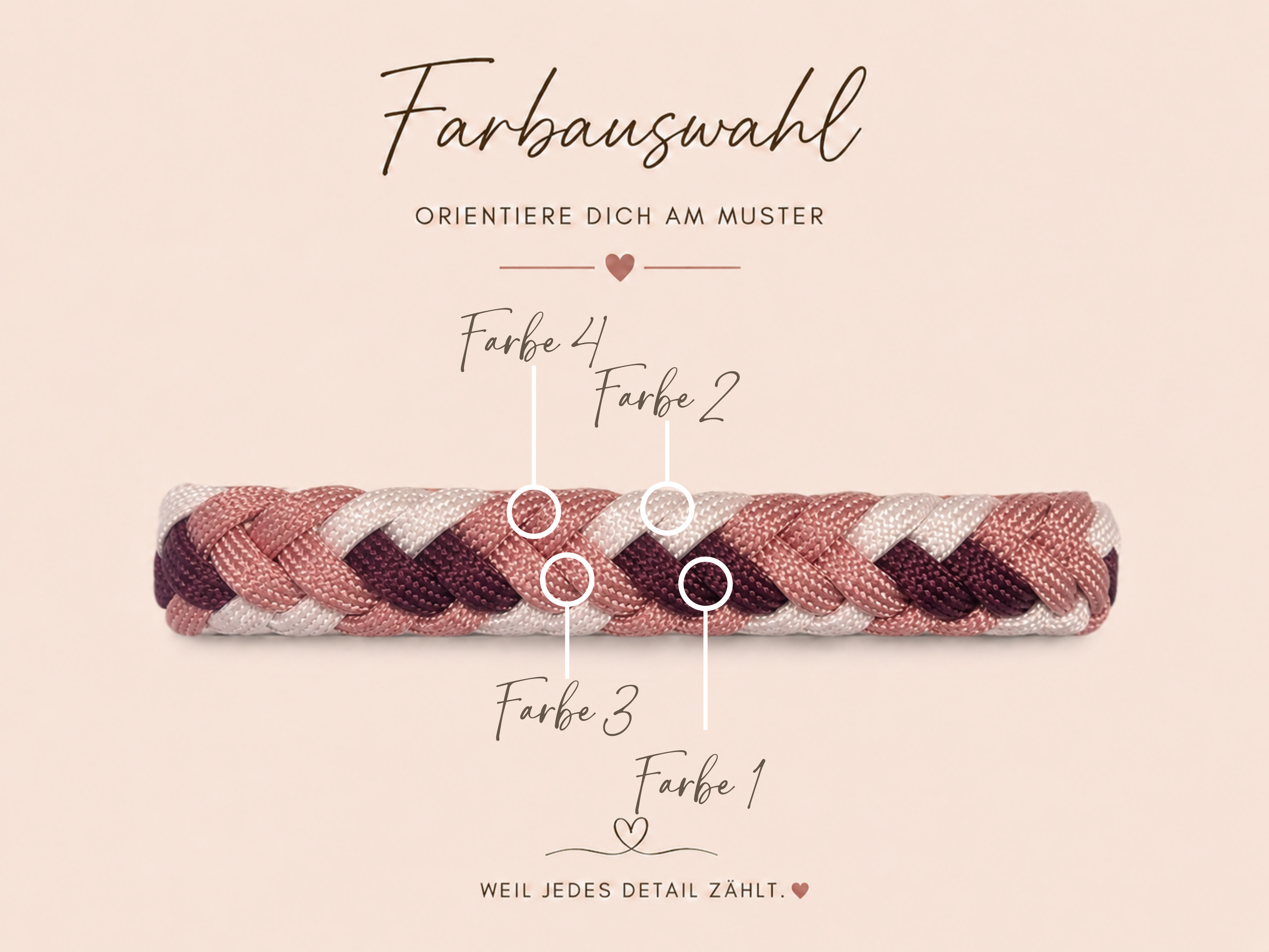Hundeleine Herringbone | Einfarbiger Wechsel