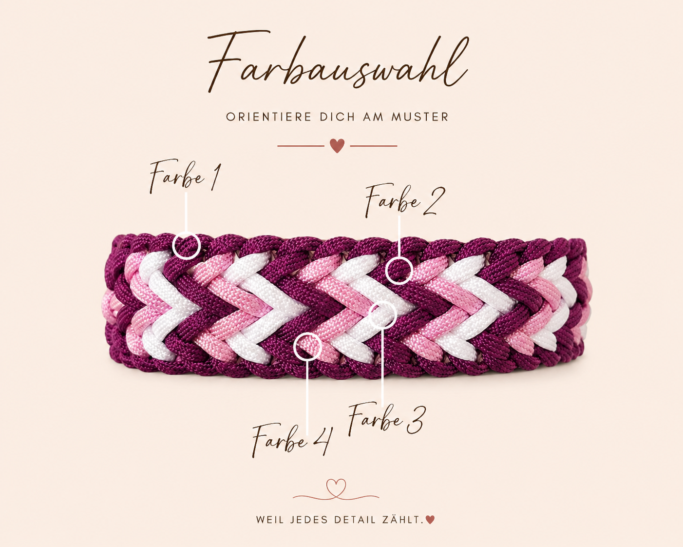 Hundehalsband Luna's Crown Trio
