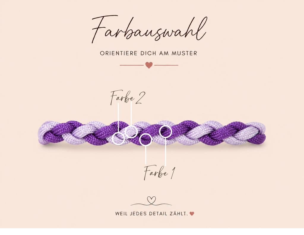 Hundeleine Mini 4 Strand Double Braid | Klassisches Design