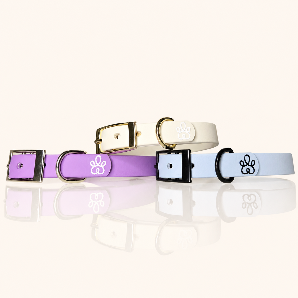 Hundehalsband Mini Pure Line | Einfarbig | optionale Personalisierung