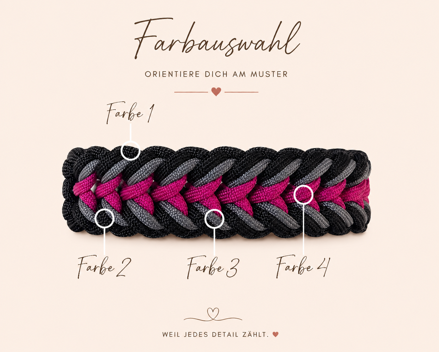 Hundehalsband Tulip